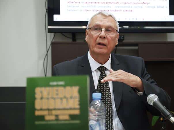 Promotion of the book ‘Witness Defense BiH’: Ejub Topić shared a political autobiography
