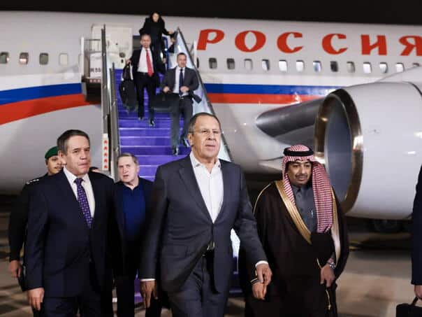 Sergei Lavrov and Marco Rubio arrived in Riyadh