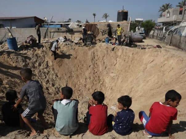 Six children died because of the great cold in Gaza