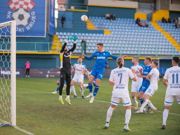 Wide celebrated against Gošk, and scheduled a duel with a row in the quarterfinals