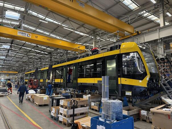 Damage: Delivery of new trams begins before the deadline