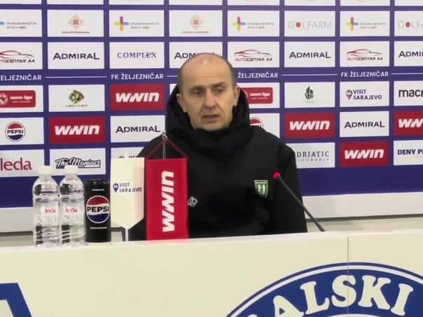 Trainer Varesh: We come from work and we play in Grbavica, in the team we have forest, postman …