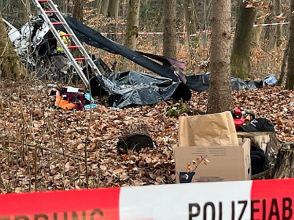 In Germany, the helicopter fell, the pilots killed