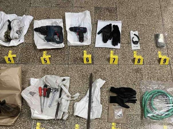 Two people arrested suspected of a series of burglary in religious facilities