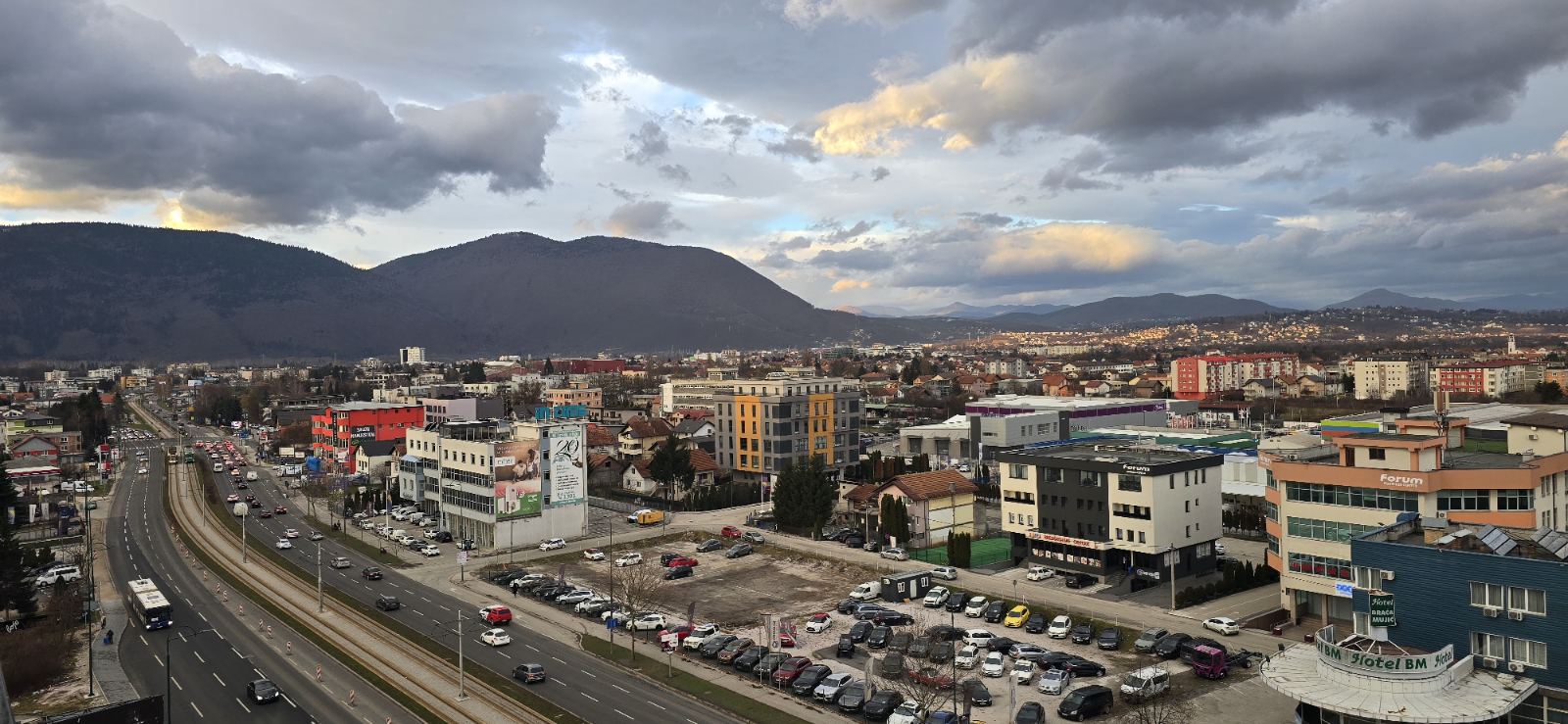Today Mostly Cloudy Time, Possible Light Rain