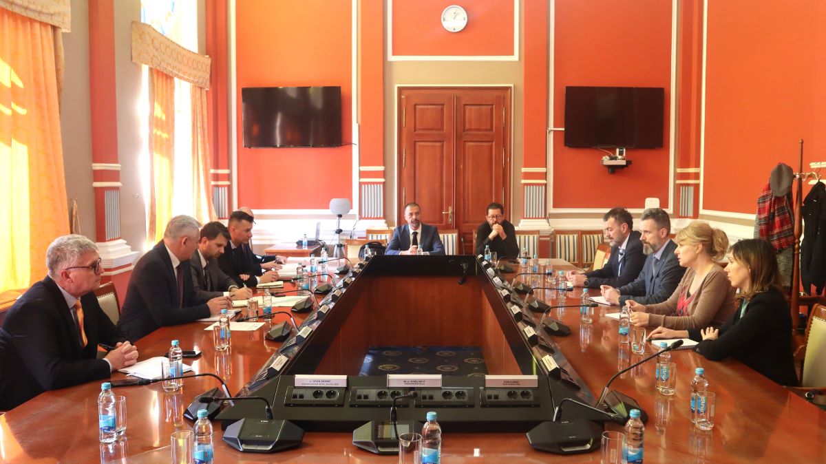 Representatives of the Brčko District and the World Bank on the Development of the Corridor of the Sava and Drina