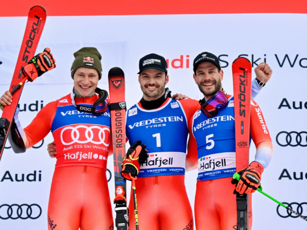 The Domination of Swiss in Giant Slalom, Zubčić took the eighth place