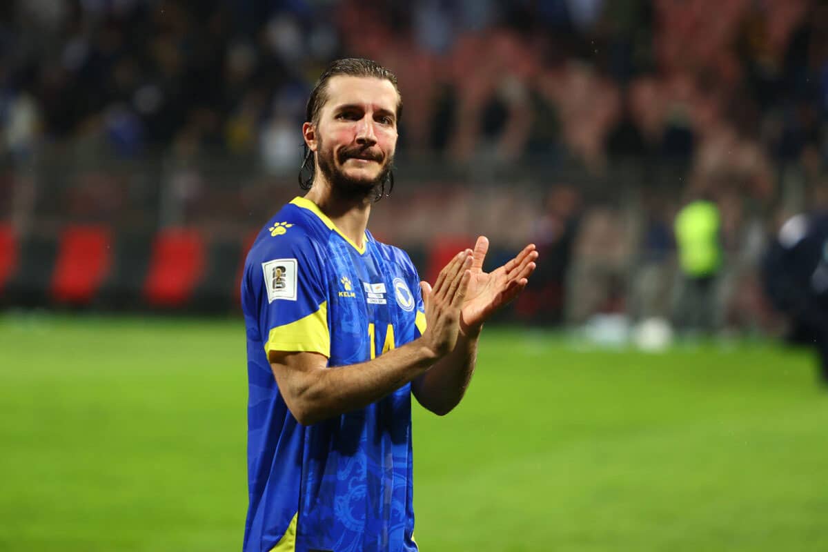 Played for Croatia, and now wears a nickname in the “General” in the BiH jersey