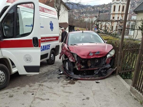 Two injured in the accident in Banja Luka