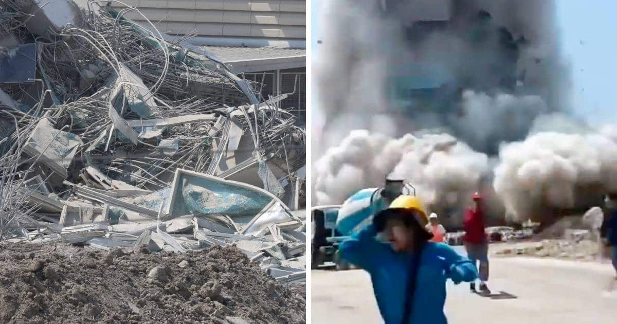 VIDEO: Racing Earthquake in Myanmar, Dipped Skyscraper in Bangkok