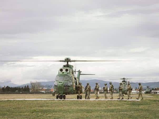 EUFORS helicopters strengthen training for faster reaction in emergency situations