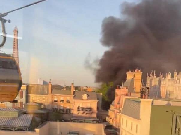 Burst in the Disney Park Party, Visitors Emergency Evacuated