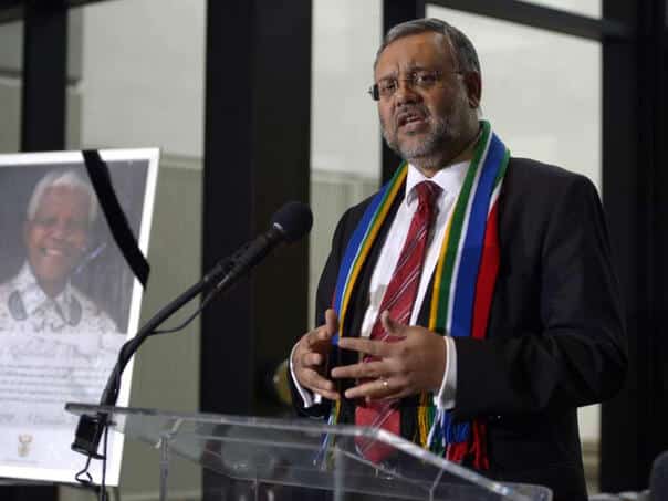 The South African Ambassador that was expelled from the US arrived in Cape Town