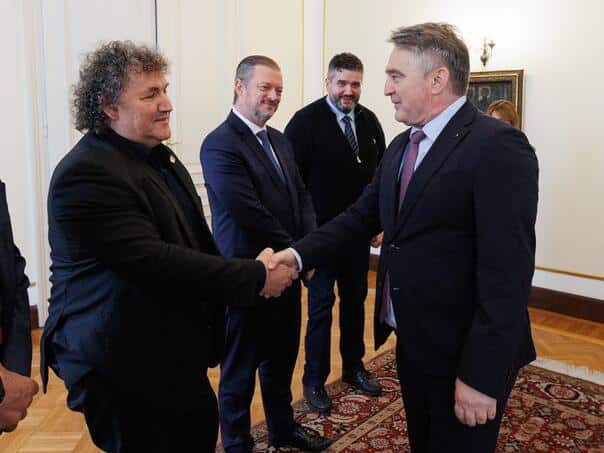 Komsic received the President of the International Paralympic Committee