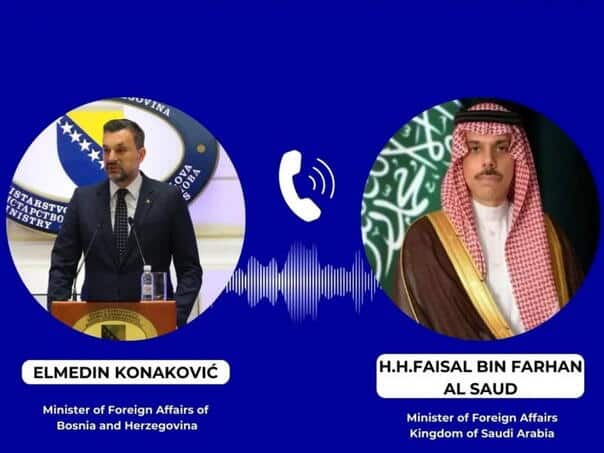 Konaković with al-Saud: Saudi Arabia will lobby for BiH, given full support