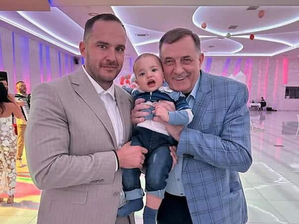 Milorad Dodik congratulated the baptism of Sina Vice Zeljković