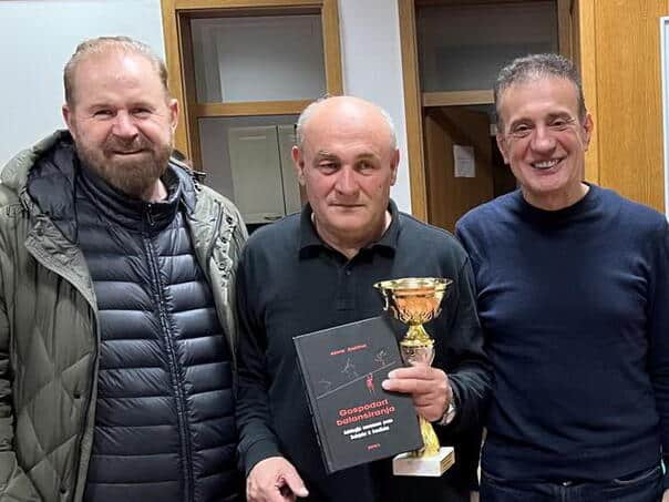 Mirsad Oputić Winner of the Memorial Chess Tournament ‘Academician Abdulah Sidran’