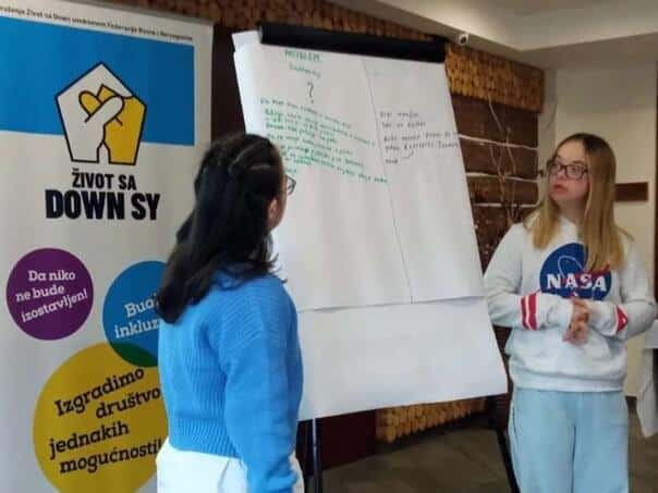 Youth with Down syndrome for concrete steps: a better support system in BiH for them and their families