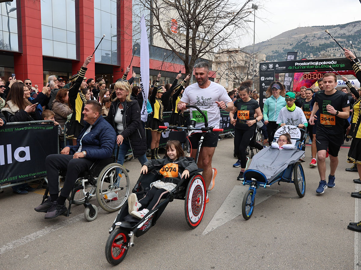 Grudian for the second year in a row the winner of the Humanitarian Race Mostar Run Weekend