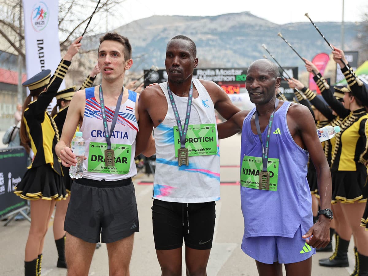 Kenyac Winner of the Mostar Half Marathon