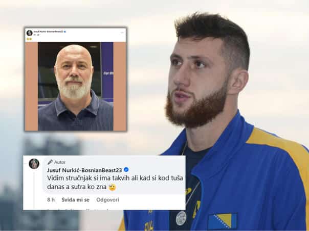 Nurkić published a photograph of Barbarez, so discussed with a cheerleader in the comments