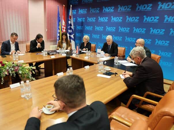 The Session of the HDZ Presidency in Mostar began, is discussed about the situation in BiH