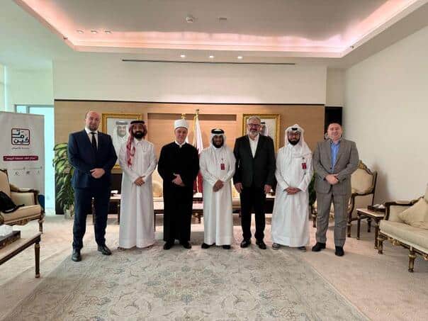 Reisul-ulema with the Ministers of State Qatar about the current situation in Bosnia and Herzegovina