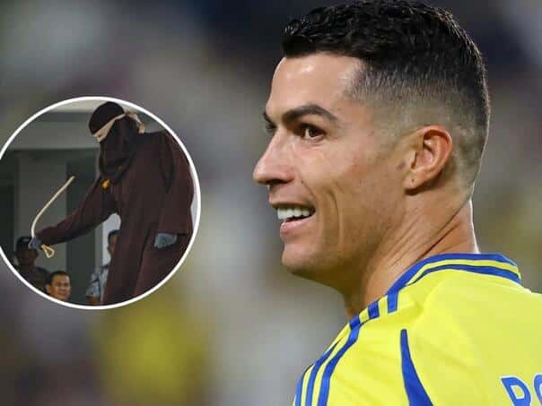 Ronaldo was not allowed to the game in Tehran because he would be there be 99 times