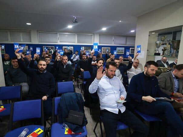 Assembly FK Željezničar: Preparations for the new statute and selection of delegates in September