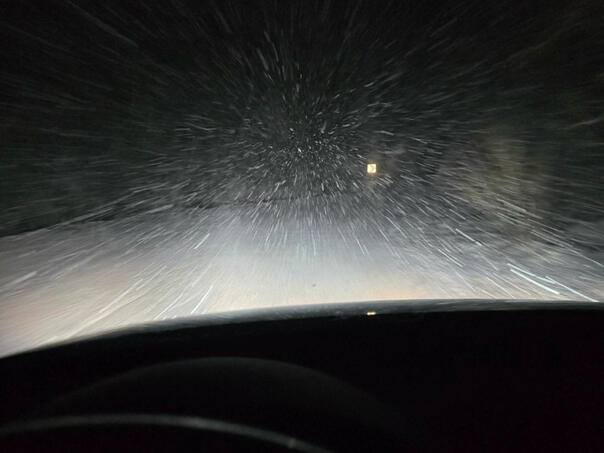 Snow surprised the drivers in BiH, here is where the most falls