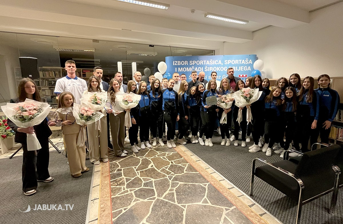Angelo Kvesić on the third time in a row athletes of the year, the best senior Marija Zelenik