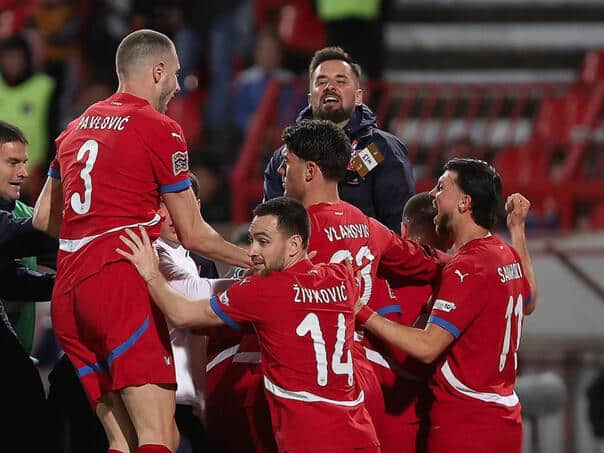 Serbia defeated Austria and other in the elite league nation