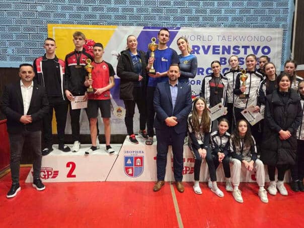 TK Novi Grad Sarajevo Team winner of the BiH State Taekwondo Championship