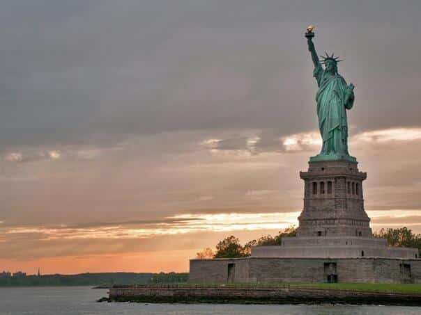 Trump Administration: The statue of freedom remains in the US