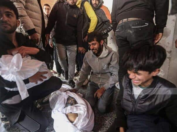 In the Israeli attack on Gaz, five children killed