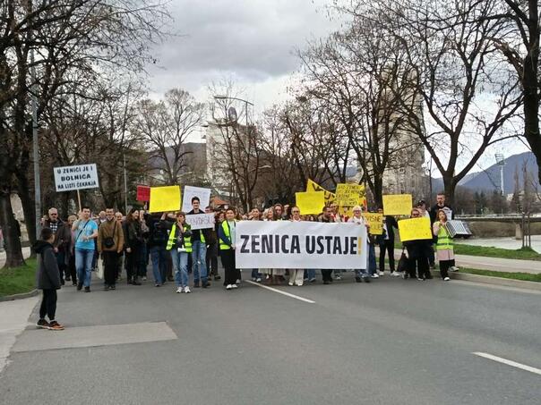 In Zenica Citizens Order: You will not be played and you will not trade with our lives