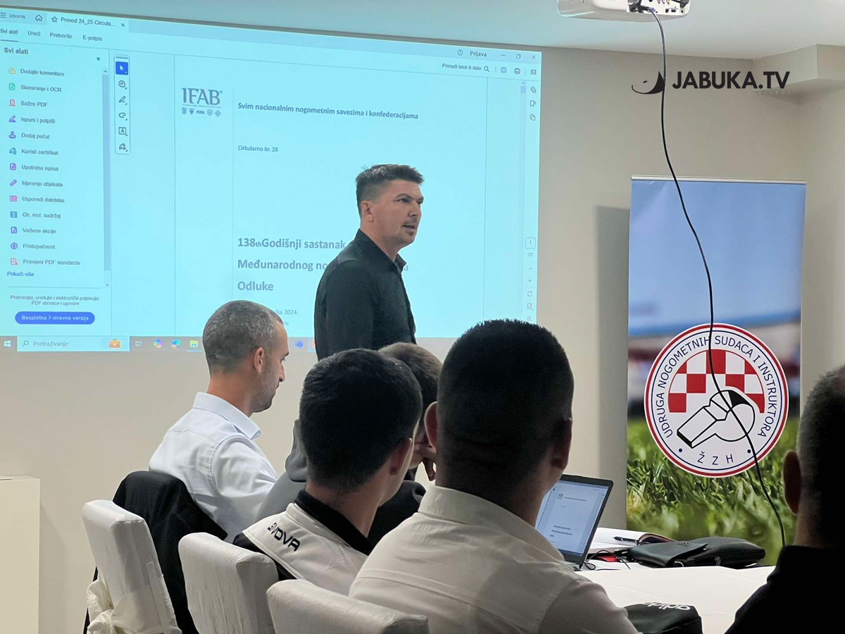 Stočanin New President of the Association of Soccer Judges HNŽ