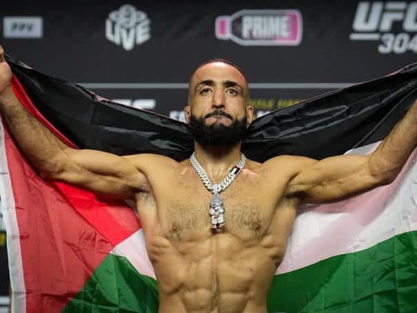 UFC’s Champion: Dana, I want to see the Palestinian flag next to my name