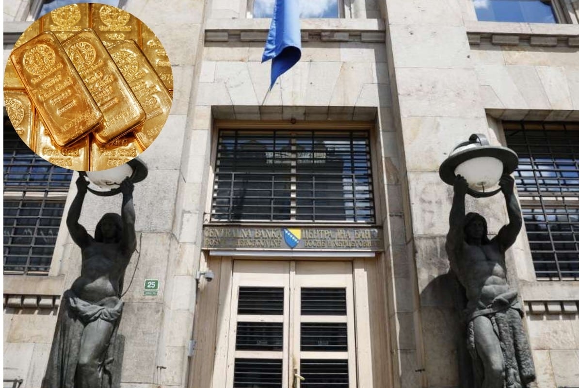 Central Bank of BiH increased the participation of monetary gold in foreign exchange reserves