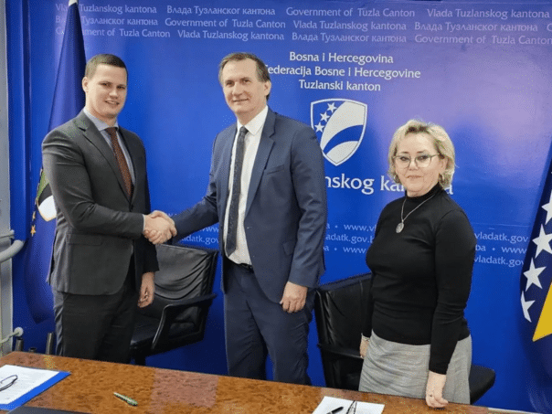 The TC government invests 26 million marks in the UKC Tuzla
