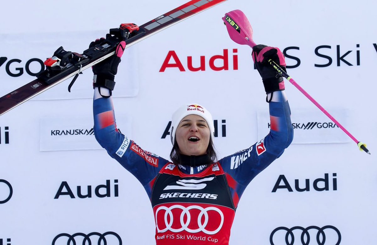 Zrinka Ljutić named the best skiers up to 21 years