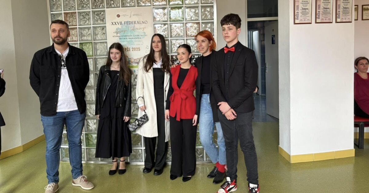 Omš students “Rešad Kadić” Tešanj brillied in pianist competitions in Sarajevo and Zepch