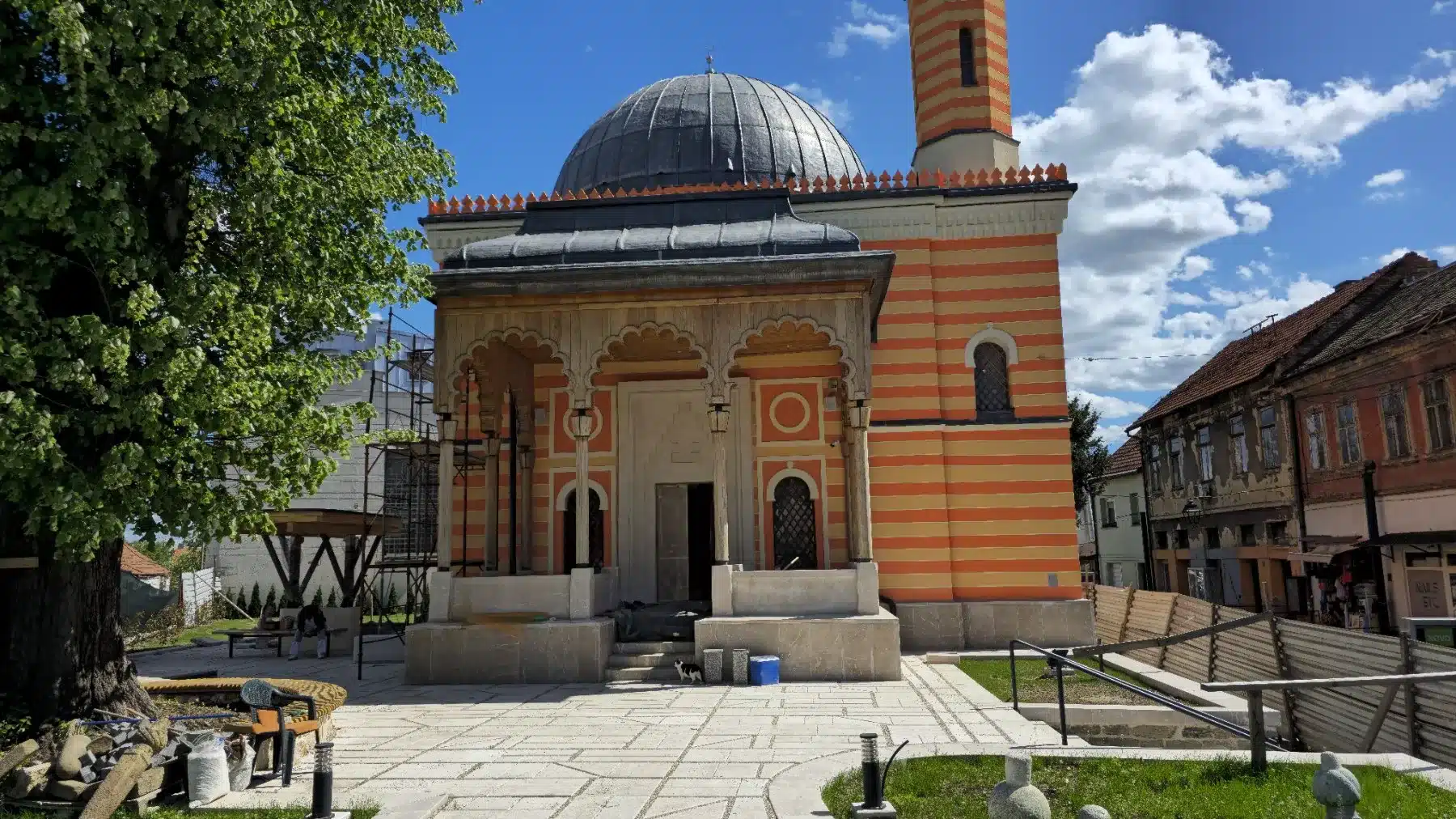 The renovated symbol of Tuzla opens the door 5. Maja: a colorful mosque returned to the gloss after 135