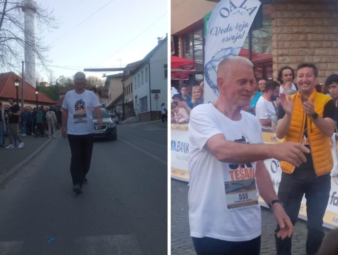Tešanj Race 5K: The oldest runner is 80 – Hussein Galijašević showed that years are only a number