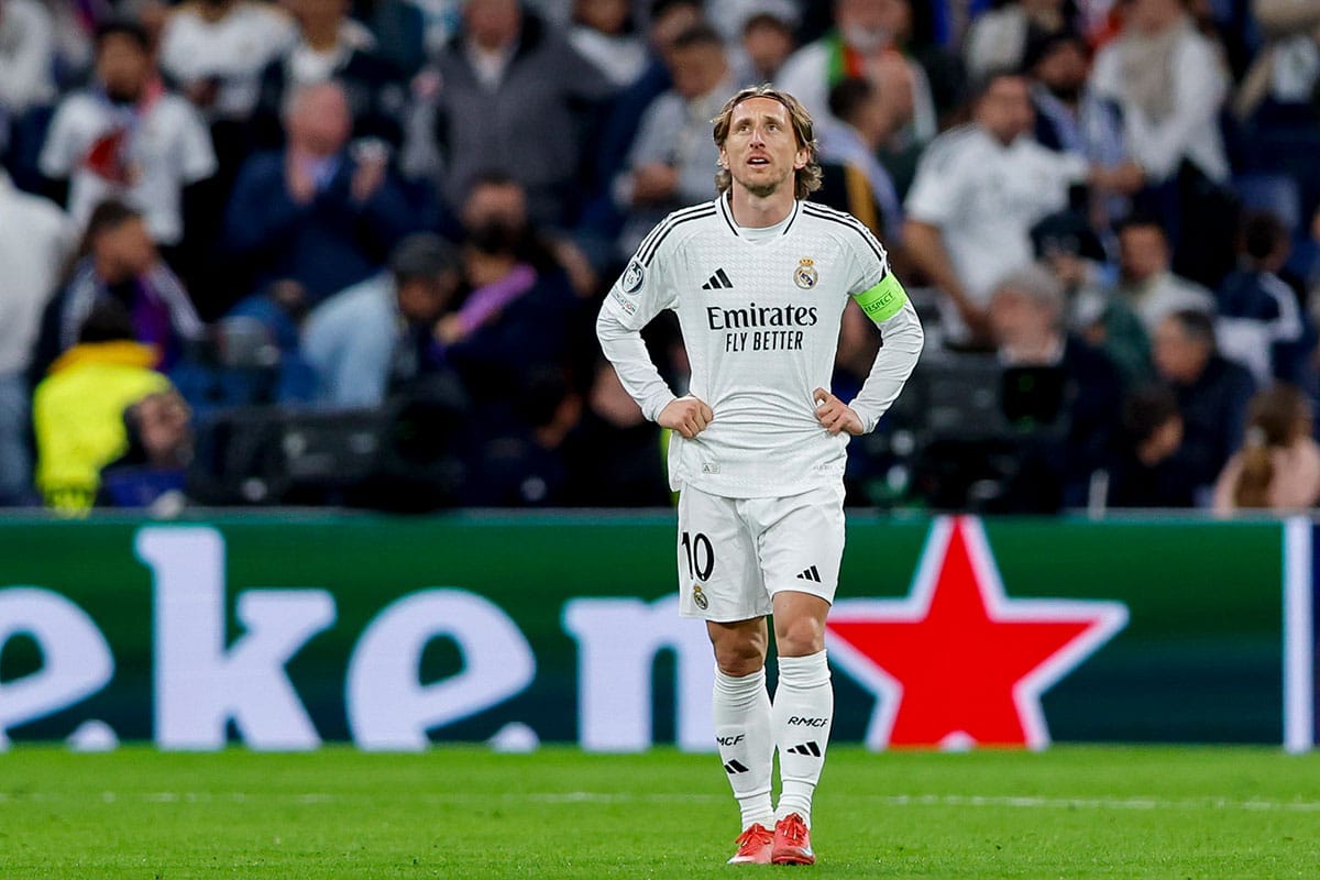 Spaniards: Modric left the locker room last. This seems to be the end