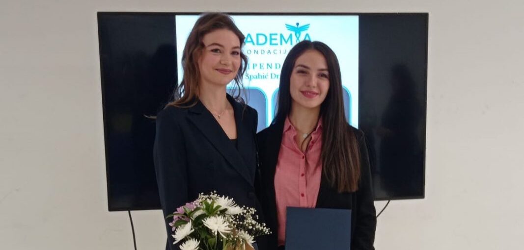 We present you the winners of the Scholarship “Dr. Alma Suljić” and “Dr. Azra Spahić” for academic 2024/2025. year: Henu Gojak and Minelfu Bjelic