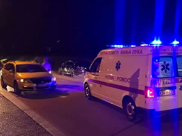 By car hit a boy in Banja Luka