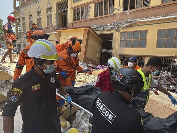 The number of killed in Myanmar approached the 3000 figure