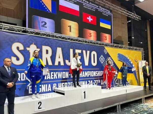 Four Medals for Taekwondoiste BiH on the European ITF Championship