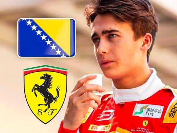 Dino Beganovic debuted in Formula 1